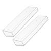 Zerodeko 1set Acrylic Floating Shelves for Bathroom and Kitchen Storage Clear Wall-mounted Organizer for Shampoo Spices and Essentials for Clutter Space view 4