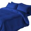 1017 TC New Egyptian Cotton 4 PC Sheet Set Stripe & US Twin, Royal Blue_Queen view 1