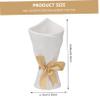 ABOOFAN Elegant Ceramic Holding Vase Perfect for Artificial Flowers Home Decoration Office Desktop Plant Holder Display Vase view 2