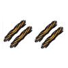 TELoni Vacuum Cleaner 4Pcs Rolling Main Brushes Replacement Accessory Parts. Compatible for ECOVACS DEEBOT N79, N79S, DN622, DN620, 500, Robotic Vacuum Cleaner, jitao0 view 1