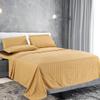 1001 TC New Egyptian Cotton 4 PC Sheet Set Stripe & US Twin, Beige_RV King view 4
