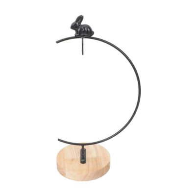 ABOOFAN Iron Hanging Ornament Stand for Terrariums and Plants Sturdy Decorative Display Rack for Home Decor for Indoor Use and Plant Beautification