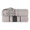 BNM Cotton Bath Sheet Set, Zero Twist, Oversized Large Absorbent Body Towels, Luxury Soft Drying, Shower, Spa, Hotel, Pool, Guest Bathroom, Home Essentials, Assorted Floral Set of 2, Platinum view 1