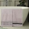 BNM Cotton Bath Sheet Set, Zero Twist, Oversized Large Absorbent Body Towels, Luxury Soft Drying, Shower, Spa, Hotel, Pool, Guest Bathroom, Home Essentials, Assorted Floral Set of 2, Platinum view 2