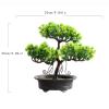 Artificial Bonsai Tree Artificial Bonsai Tree - Fake Plant Decoration, Potted Artificial House Plants, for Desktop Display, Zen Garden Dcor - 9.8 X 9.8 Inches Artificial Plants Indoor Fake Plants Bon view 2
