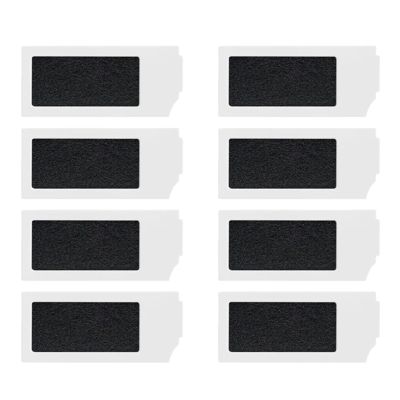 TELoni Vacuum Cleaner 8Pcs HEPA Filter Replacement Parts. Compatible for Ecovacs Deebot T10 Turbo X1omni/Turbo X1S PRO/ T10S PRO. Robot Vacuum Cleaner Accessories