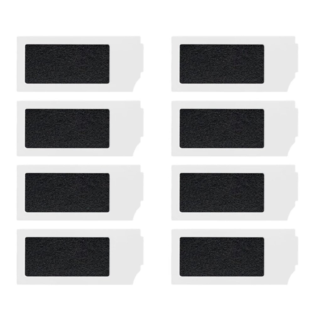 TELoni Vacuum Cleaner 8Pcs HEPA Filter Replacement Parts. Compatible for Ecovacs Deebot T10 Turbo X1omni/Turbo X1S PRO/ T10S PRO. Robot Vacuum Cleaner Accessories