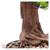 Artificial Bonsai Tree Artificial Plants Bonsai Pine Tree, 16 Inches Faux House Welcoming Pine Pot Plants, Simulation Pine for Office, Zen Garden Decoration Artificial Plants Indoor Fake Plants Bonsai view 4