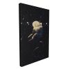 Abstract Galaxy Planet Star Spaceman Canvas Poster Wall Art Decoration for living room, bedroom, den, office, coffee shop, home decor.(Framed20*30in) view 1
