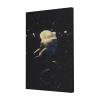 Abstract Galaxy Planet Star Spaceman Canvas Poster Wall Art Decoration for living room, bedroom, den, office, coffee shop, home decor.(Framed20*30in) view 3
