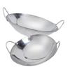 BESPORTBLE 2pcs Stainless Steel Stir-fry Pans Removable Handle Cookware Korean Pot Ramen Pot Easy Clean Kitchen Cooking Tool view 1