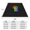 LGBT Gay Lesbian Pride Blanket Throw Bedding for All Seasons Bed Blankets Full Size Sofa Sofa Throw Blanket for Sofa Bed Cinema view 4