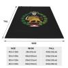 COIE Persian Flag Iranian Lion Sun and Crown Iran Persia Blanket Throw Bedding for All Seasons Throw Blanket Full Size Sofa Sofa Throw Blanket for Sofa Bed Cinema view 4