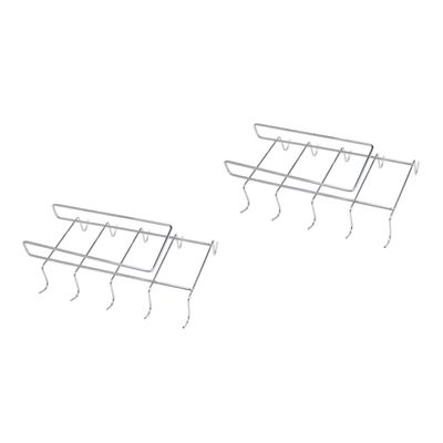 2 Pcs Cup Storage Holder Kitchen Supplies Kitchen Storage Rack Cup Holder