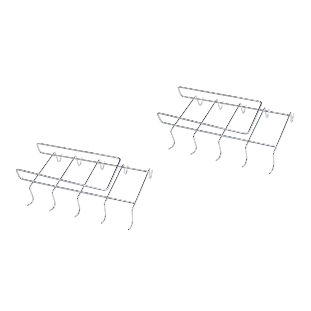 2 Pcs Cup Storage Holder Kitchen Supplies Kitchen Storage Rack Cup Holder