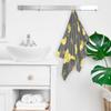 bisibuy Yellow Chicken Cute Hand Towels for Bathroom 28.3 x 14.4 Decorative Kitchen Hand Towel Soft Absorbent Bathroom Towels Set of 2 Kitchen Drying Towels Home Farmhouse Decor Gifts view 4