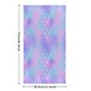 bisibuy Mermaid Pattern Bathroom Hand Towels Decorative Set of 2 Kitchen Towels Lightweight Absorbent Mermaid Skin Hand Towels for Bathroom Hand Kitchen Home Decor Gifts view 2