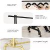 Coat Racks Metal Garment Racks Freestanding Hanger Simple Clothes Rail Bedroom Coat Clothing Display Stand for Commercial Home/Gold/160X40X155Cm wwyy view 3