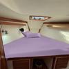EGYLIN 100% Egyptian Cotton Universal XL-V Berth 3 Piece The Best Boat XL-V Berth Bedding Fits mattresses up to 8 Depth Sheet Set - 800 Thread Count Boat Sheet Set - Levender view 1