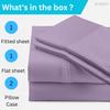 EGYLIN 100% Egyptian Cotton Universal XL-V Berth 3 Piece The Best Boat XL-V Berth Bedding Fits mattresses up to 8 Depth Sheet Set - 800 Thread Count Boat Sheet Set - Levender view 2