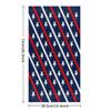 bisibuy Patriotic Star Stripe Bathroom Hand Towels Decorative Set of 2 Kitchen Towels Lightweight Absorbent 4th of July Hand Towels for Bathroom Hand Kitchen Home Decor Gifts view 2