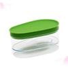 Cabilock 3pcs Plastic Storage Box for Avocado Food Containers with Lids Fruit Storage Box Refrigerator Food view 2