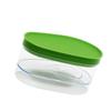 Cabilock 3pcs Plastic Storage Box for Avocado Food Containers with Lids Fruit Storage Box Refrigerator Food view 3