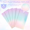 6 Pcs Pastel Tablecloths,Plastic Rainbow Tablecloth Disposable Rectangle Pastel Rainbow Table Covers for Baby Shower, Wedding, Birthday Party, Girls and Princess Party Decorations, 54 x 108 Inch view 4