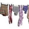 Baglaum 50 Sock Clips for Washing Machine and Dryer Laundry Clips, Socks Clothespin, Sock Clip, Black view 3