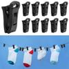 Baglaum 50 Sock Clips for Washing Machine and Dryer Laundry Clips, Socks Clothespin, Sock Clip, Black view 4