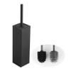 BVL Toilet Brush and Holder Set Black Freestanding for Bathroom view 1