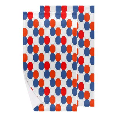 bisibuy 4th of July Geometric Bathroom Hand Towels Decorative Set of 2 Kitchen Towels Lightweight Absorbent July 4th Hand Towels for Bathroom Hand Kitchen Home Decor Gifts