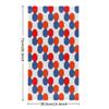 bisibuy 4th of July Geometric Bathroom Hand Towels Decorative Set of 2 Kitchen Towels Lightweight Absorbent July 4th Hand Towels for Bathroom Hand Kitchen Home Decor Gifts view 2