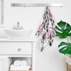 bisibuy Skull Flower Pink Cute Hand Towels for Bathroom 28.3 x 14.4 Decorative Kitchen Hand Towel Soft Absorbent Bathroom Towels Set of 2 Kitchen Drying Towels Home Farmhouse Decor Gifts view 4
