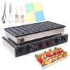 36 Holes Electric Mini Pancakes Maker Machine, 1000W Commercial Dutch Mini Pancake Griddle, Commercial Pancake Maker Machine, Ideal for Breakfast, Snacks, Desserts,Fast Cooking 1-5min view 1