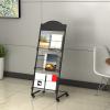 JacCos L-Shaped Floor-Standing Magazine Rack, Easy to Install, Suitable for Storing Documents, Magazines, Brochures, Etc. view 2