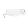 MAGICLULU Adjustable Shelf Divider for Closet Organization Expandable Storage Rack for Shoes Books and Clothes No Tools Required Fits for Bedroom and Bathroom Storage view 2