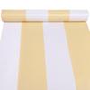 Yellow and White Stripes Peel & Stick Shelf Liner Removable Contact Paper Wallpaper for Drawer Cabinet Nursery Decor 17.7" x 117" view 1