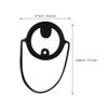 Kichvoe 3pcs Silicone Coffee Cup Sleeve Handle Heat Insulated Grip for Mugs and Tea Cups Versatile Outdoor Beverage Carrier Thickened Design for Easy Handling view 2