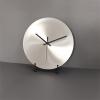 8/12 Inch Farmhouse Decor Wall Clock Industrial Large Decorative Metal Clock Home Hanging Decor, Wall Clock Modern for Kitchen Bathroom Bed view 2