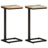 DYRJDJWIDHW extendable Dining Room,Expandable,Side s 2 pcs 12.4"x9.6"x25.4" Solid Reclaimed Woodtransforming,Transform,Transforming Furniture, view 1