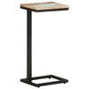 DYRJDJWIDHW extendable Dining Room,Expandable,Side s 2 pcs 12.4"x9.6"x25.4" Solid Reclaimed Woodtransforming,Transform,Transforming Furniture, view 3