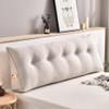 Gujuja Soft Headboard Bolster Pillow Triangular Filler Long Reading Pillow Large Daybed Pillow Comfort Rest Waist Pillow,Full Size,Suitable for Bedrooms,Living Rooms,Sofas,70.8 * 19.68 * 7.87 Inches view 1