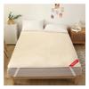 OBONG Mattress Topper Cotton Queen Extra Soft Pillow Top Mattresses Toppers King Twin Cotton Filling Breathable Mattress Pad for Guest Room College Dorm (Size : Queen-150 * 200cm) view 1