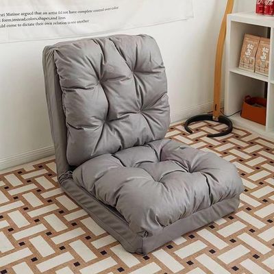 BaNbe Lazy Sofa Living Room Simple Nordic Simple Internet Celebrity Rental Bedroom Apartment Single Double Small Apartment Sofa (Color : Dark Gray, Size : 90cm)