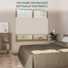 MYshade Custom Top Down Bottom Up Cellular Shades Blackout Up Down Window Blind Cordless Cellular Blinds & Shades Easy to Install 36" W x 60" H Beige view 3