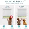 MYshade Custom Top Down Bottom Up Cellular Shades Blackout Up Down Window Blind Cordless Cellular Blinds & Shades Easy to Install 36" W x 60" H Beige view 4