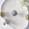 ELTOX Brass Oval Knob Kitchen Cabinet Handles Door Pull Knobs for Dresser Drawer Solid Brass Chrome Furniture Hardware 1Pcs view 4