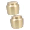 Cabilock 2pcs Mini Canister Holder Craft Tea Sealing Canister Ideal for Kitchen Decor Tea Storage view 1