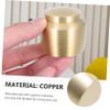 Cabilock 2pcs Mini Canister Holder Craft Tea Sealing Canister Ideal for Kitchen Decor Tea Storage view 4